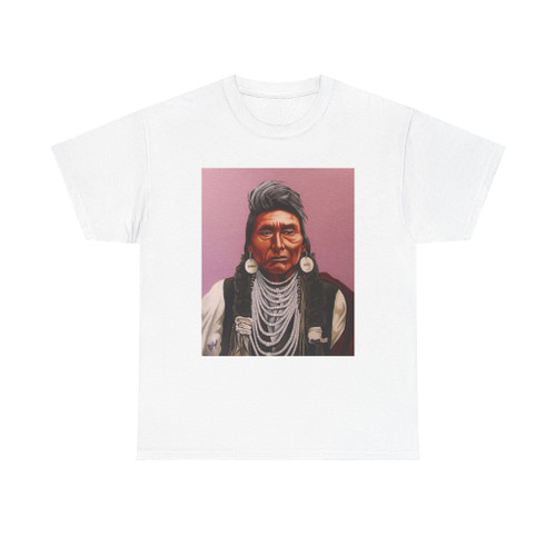 Riel Benn - Old Joseph (Native Americans in Art) T-Shirt