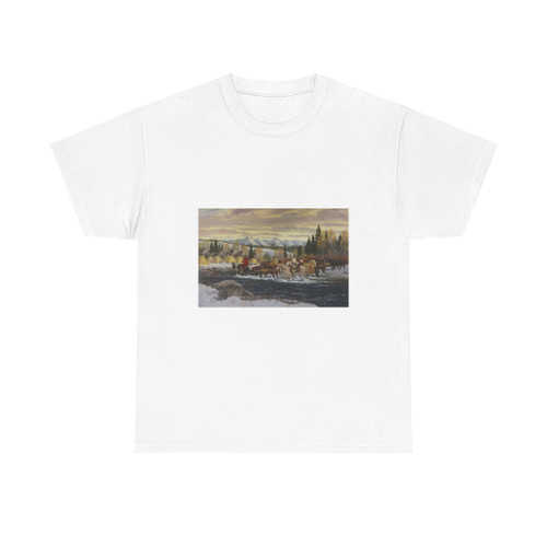 Ron Stewart - Winter Visitors (Native Americans in Art) T-Shirt