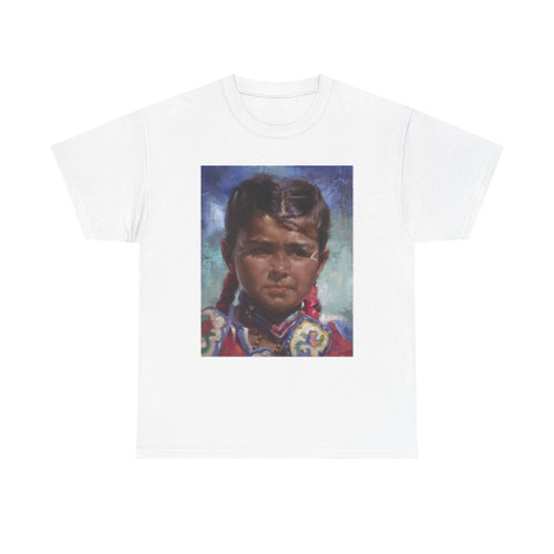 Meadow Gist - Pensive (Native Americans in Art) T-Shirt