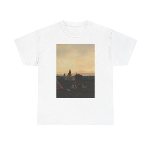Michael Coleman, Blackfeet Encampment (Native Americans in Art) T-Shirt