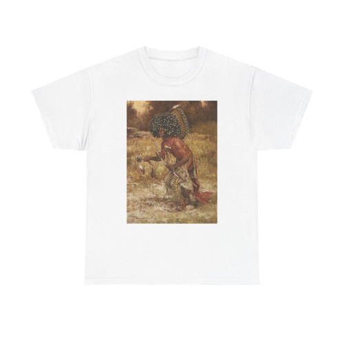 Steve Lang - Hidatsa Dog Soldier (Native Americans in Art) T-Shirt