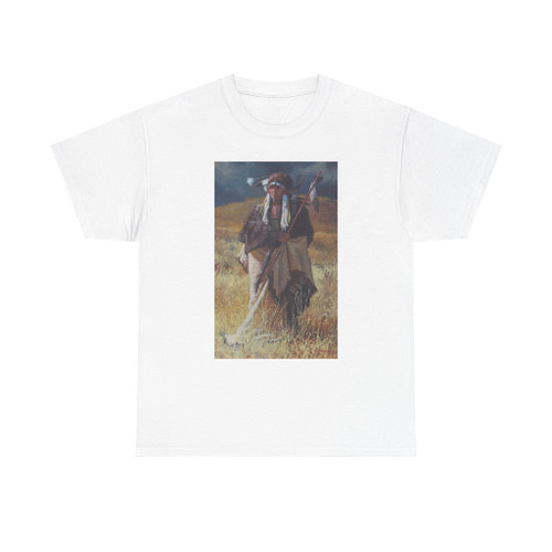 Steve Lang - Buffalo Thunder (Native Americans in Art) T-Shirt