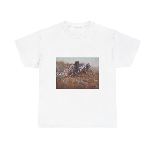 Steve Lang - Wolves (Native Americans in Art) T-Shirt