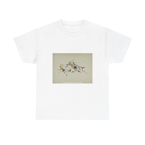 Sioux Indian Prints VII (Kills Two) (Native Americans in Art) T-Shirt