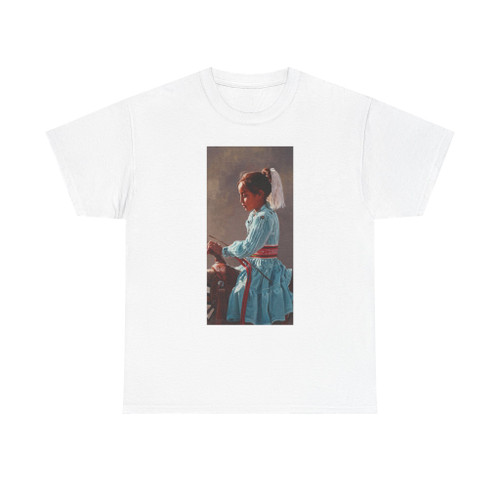 Ray Swanson In Daddys Saddle (Native Americans in Art) T-Shirt