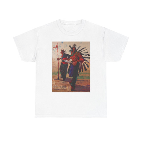 Mike Larsen - Red Earth Dancers (Native Americans in Art) T-Shirt