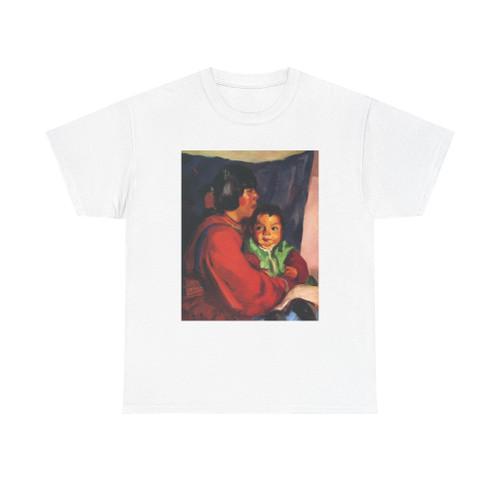 Robert Henri - Maria and Baby (Native Americans in Art) T-Shirt