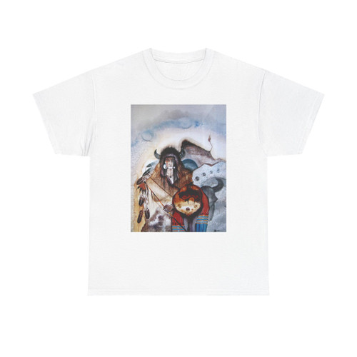Larry Hood - Comanche Buffalo Prophet (Native Americans in Art) T-Shirt