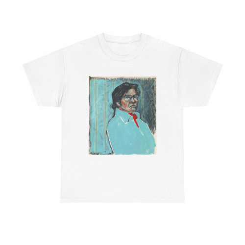 TCCannon Self-Portrait with Red Scarf (Native Americans in Art) T-Shirt
