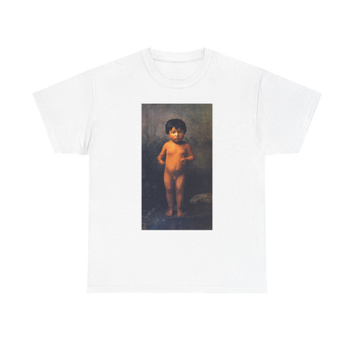 Quail Baby (also known as The INterrupted Bath) (Native Americans in Art) T-Shirt