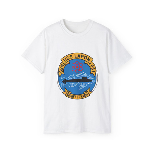 SSN USS Lapon 661 Secret ET Hardi (U.S. Navy) T-Shirt