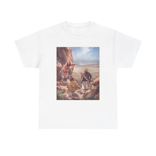 Don Oelze - Tracks to the Stronghold (Native Americans in Art) T-Shirt