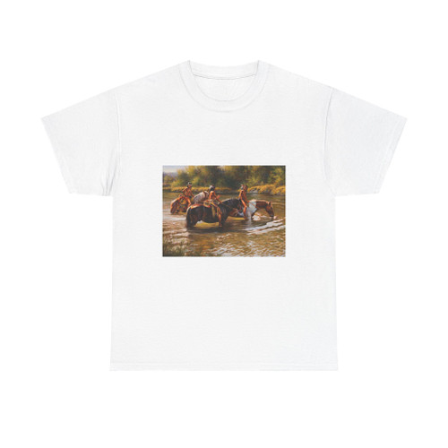Don Oelze - Summer on the Tongue (Native Americans in Art) T-Shirt
