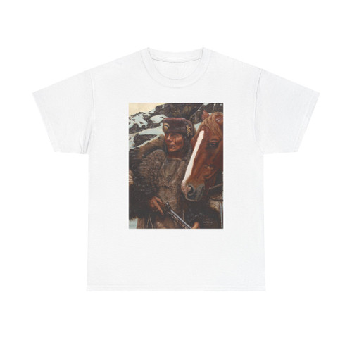 Denny Karchner - First Snow (Native Americans in Art) T-Shirt
