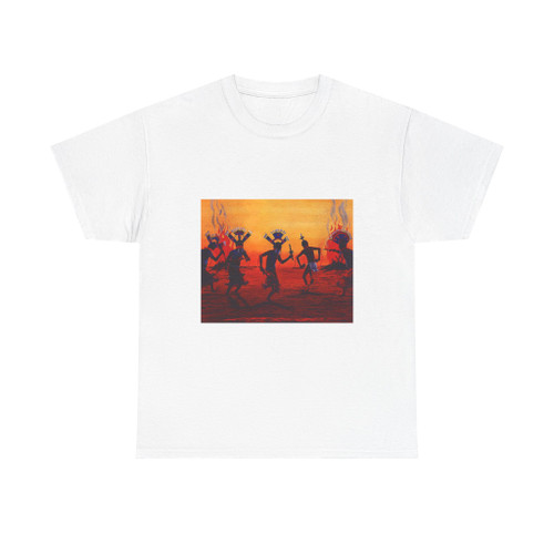 Ray Naha - Apache-Mountain-Spirit-Dancers (Native Americans in Art) T-Shirt