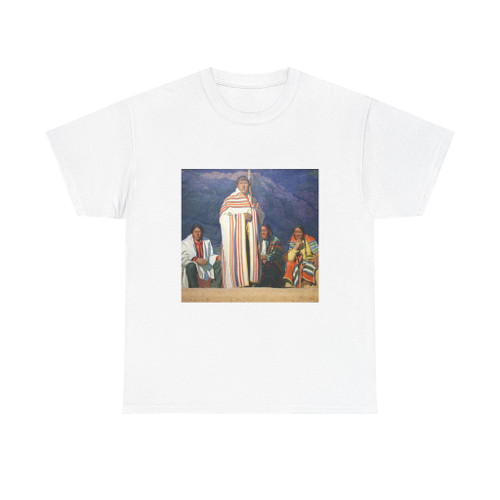 E. Martin Hennings - Announcements (Native Americans in Art) T-Shirt