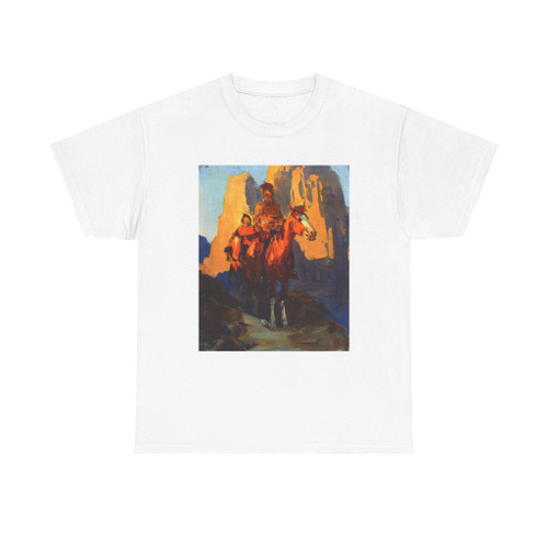 FT Johnson-Mountain Pass (Native Americans in Art) T-Shirt