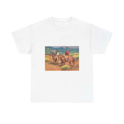 Gary Niblett - Autumn Riders (Native Americans in Art) T-Shirt