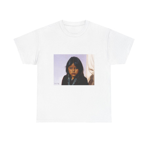 George Molnar, Navajo Girl (Native Americans in Art) T-Shirt