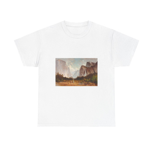 Thomas Hill - Yosemite Valley 1 (Native Americans in Art) T-Shirt