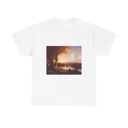 Thomas Cole - Indian at Sunset (Native Americans in Art) T-Shirt