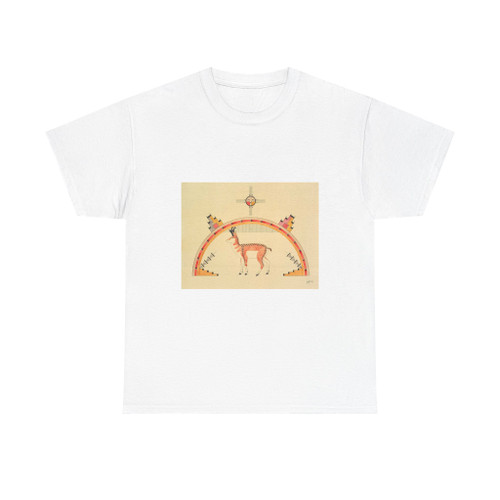Awa Tsireh - Antelope (Native Americans in Art) T-Shirt
