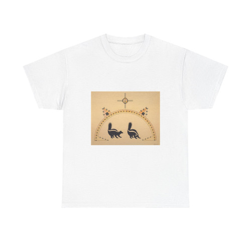 Awa Tsireh - Skunks (Native Americans in Art) T-Shirt