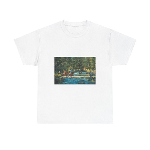 Gerry Metz-Peaceful Morning (Native Americans in Art) T-Shirt