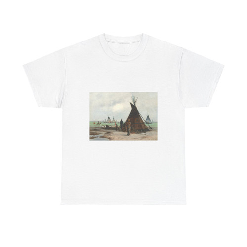 A. D. M. Cooper Indian Encampment (1915) (Native Americans in Art) T-Shirt