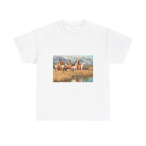David Mann, Teton Trail (Native Americans in Art) T-Shirt