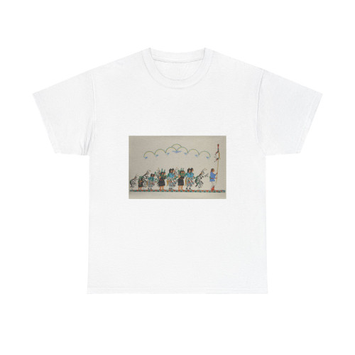 Jose Disiderio (J.D.) Roybal - Corn Dance Procession 2 (Native Americans in Art) T-Shirt