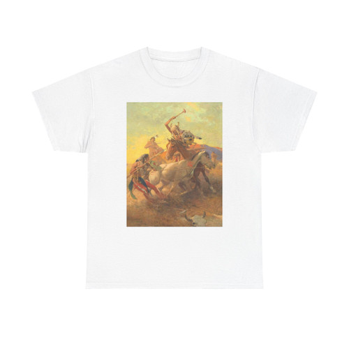 Nick Eggenhofer, Encounter of Crow and Blackfeet Indians (Native Americans in Art) T-Shirt