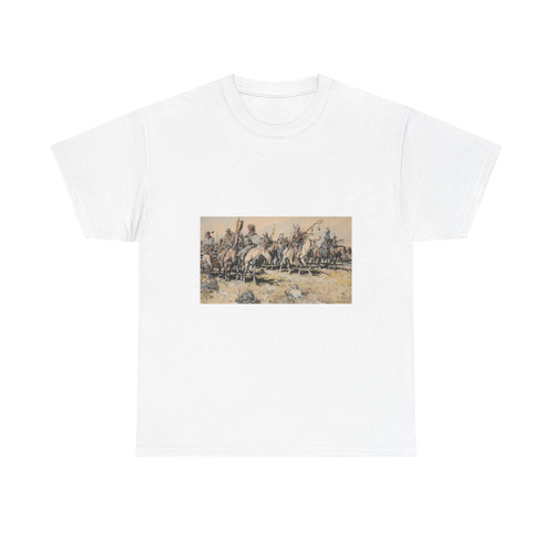 Nick Eggenhofer, Meeting Of The Two Tribes (Native Americans in Art) T-Shirt