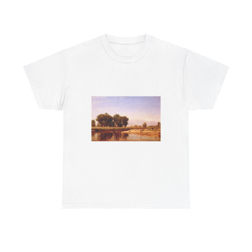Worthington Whittredge Indian Emcampment on the Platte River (Native Americans in Art) T-Shirt