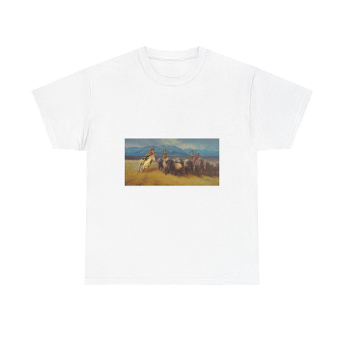 Tom Saubert - Dust and Gunpowder (2009) (Native Americans in Art) T-Shirt