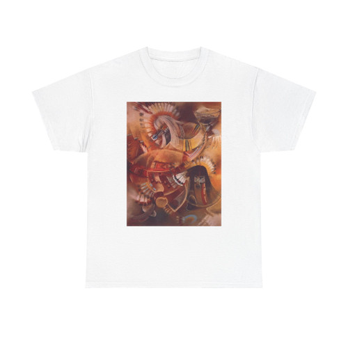 Tommy Montoya - Movement-Of-Secret-Dancers (Native Americans in Art) T-Shirt