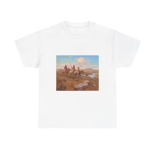 W. Steve Seltzer Trouble Hunters (2010) (Native Americans in Art) T-Shirt