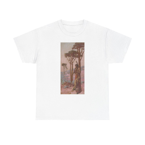 Warren Rollins The Flute Player (Native Americans in Art) T-Shirt