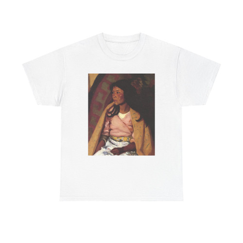 Robert Henri - Indian Girl of Santa Clara (Gregorita) (Native Americans in Art) T-Shirt