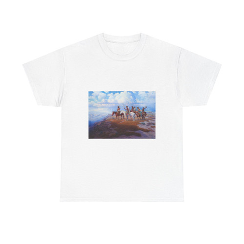 Lone Wolf Warriors of the Grand Canyon (Native Americans in Art) T-Shirt