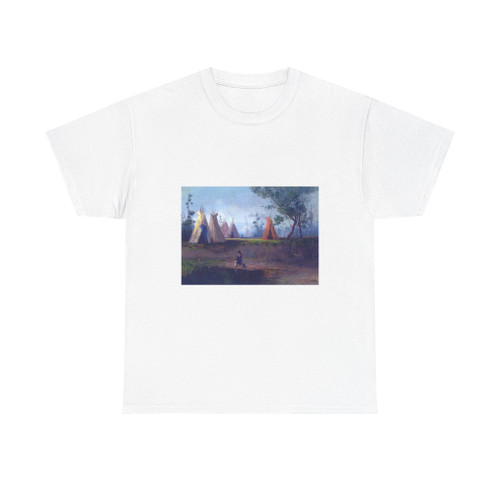 Ralph A. Blakelock - Encampment on the Upper Missouri (Native Americans in Art) T-Shirt