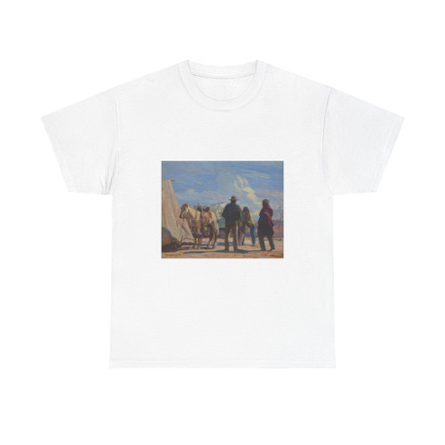 Borg - Desert Meeting (Native Americans in Art) T-Shirt