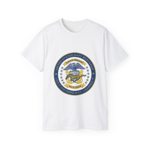 Navy Mustang I did it the hard way I earned it (U.S. Navy) T-Shirt