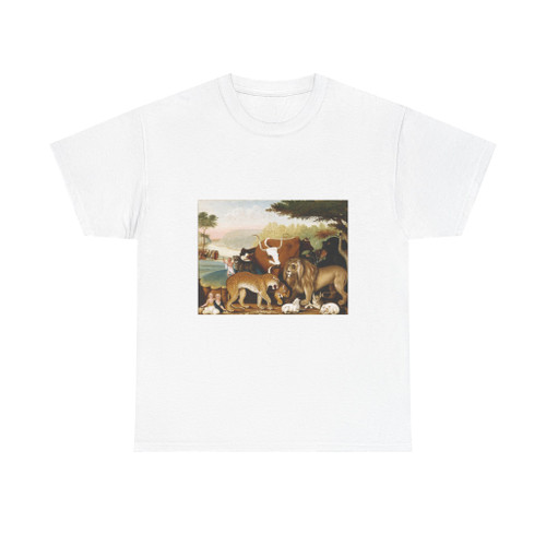 Edward Hicks - The Peaceable Kingdom, c. 1846-1847 (Native Americans in Art) T-Shirt