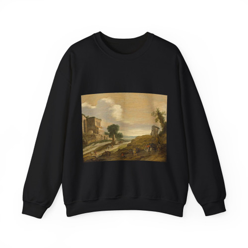JACOBSZ., Lambert - Joseph's Brothers on the Road from Egypt (Artwork) Crewneck Sweatshirt