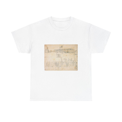 Frank B. Mayer - Camp and Graveyard, Traverse des Sioux (Native Americans in Art) T-Shirt