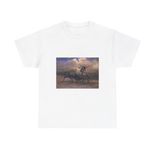 Albert Bierstadt - Sketch for 'The Last of the Buffalo' (Native Americans in Art) T-Shirt