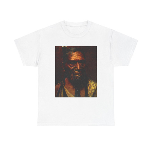 The Strategist, Pokai, A Warrior Chieftain of the Ngatimaru Tribe (Native Americans in Art) T-Shirt
