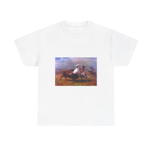 Albert Bierstadt - Study for 'The Last of the Buffalo' (Native Americans in Art) T-Shirt
