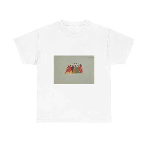 Tsatoke, Monroe (Hunting Horse, Tsa To Kee) Kiowa and Cheyenne Smoking Pieace Pipe (Native Americans in Art) T-Shirt